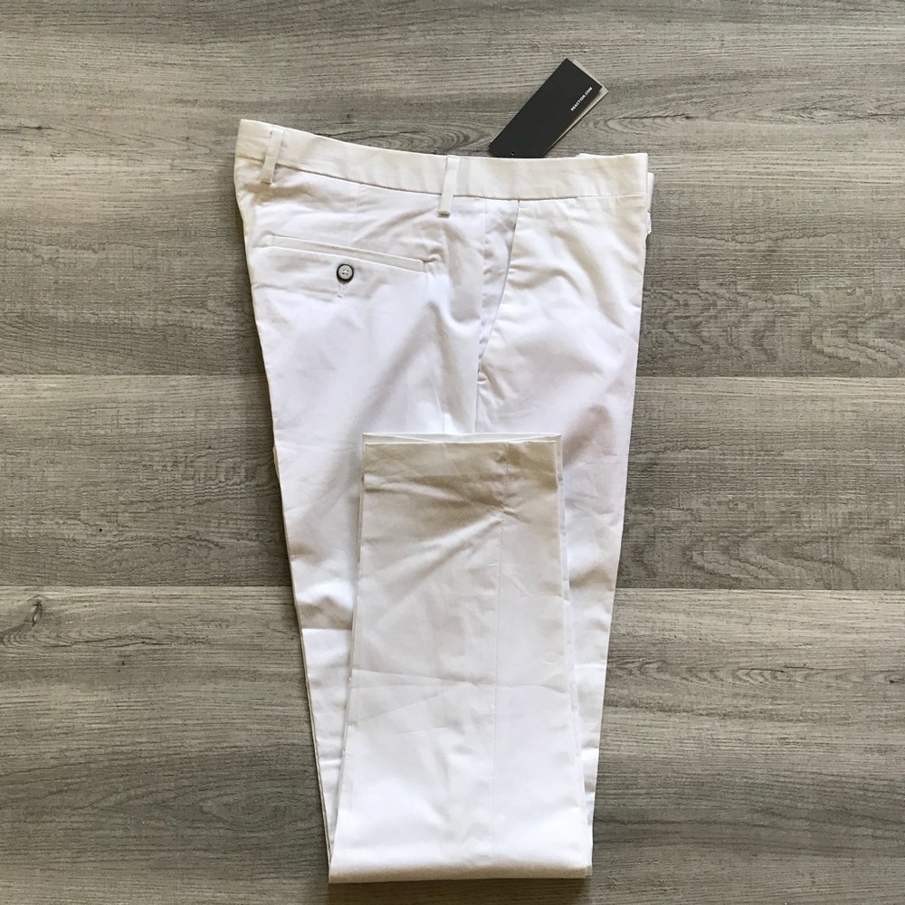 White dress pants